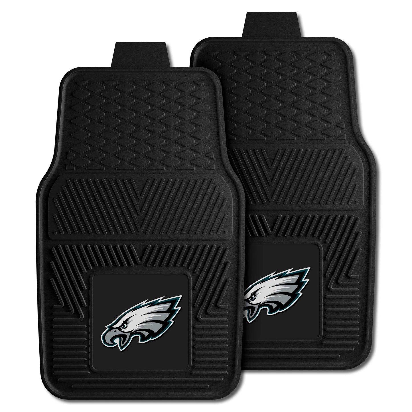 2-pc Vinyl Car Mat Set