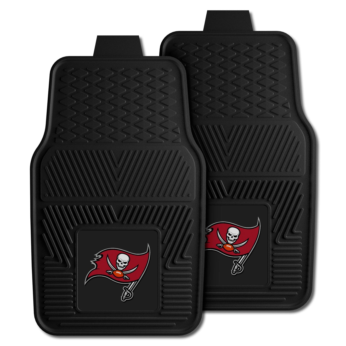 2-pc Vinyl Car Mat Set